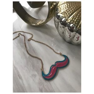 Fashion Mustache Necklace